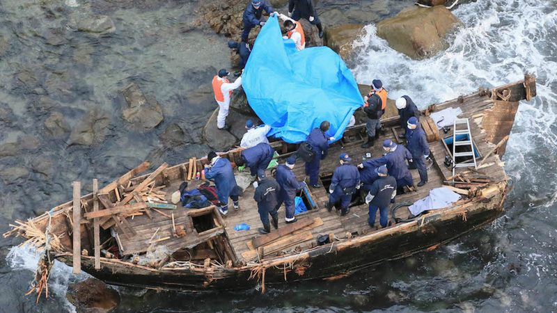 Uno de los primeros barcos encontrados. Getty